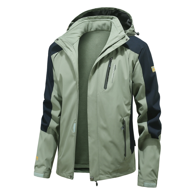 Men's assault clothing detachable ski clothing men's women's work clothes north face three-in-one assault clothing wholesale