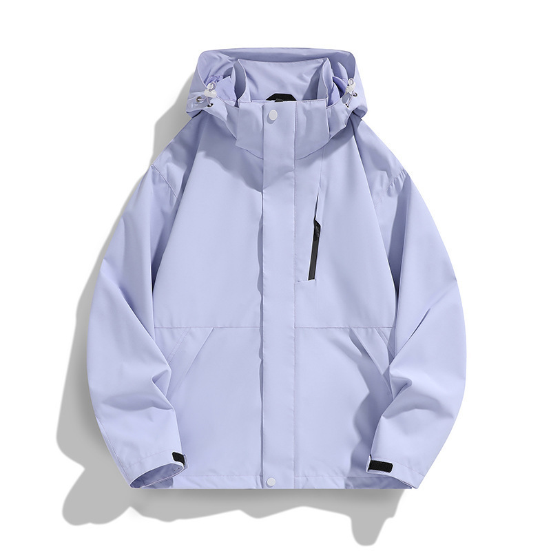 Chaqueta Cortavientos Deportiva de Montaña MD9111, de Poliéster, Sin Forro