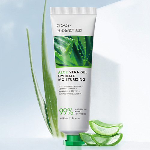 OPOSI hydrating and moisturizing aloe vera gel 30g dilutes acne pores shrinks aloe vera gel Ope manufacturer wholesale