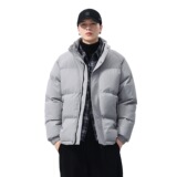 Трендовый зимний модный удерживающий тепло пуховик, куртка, в американском стиле, свободный крой