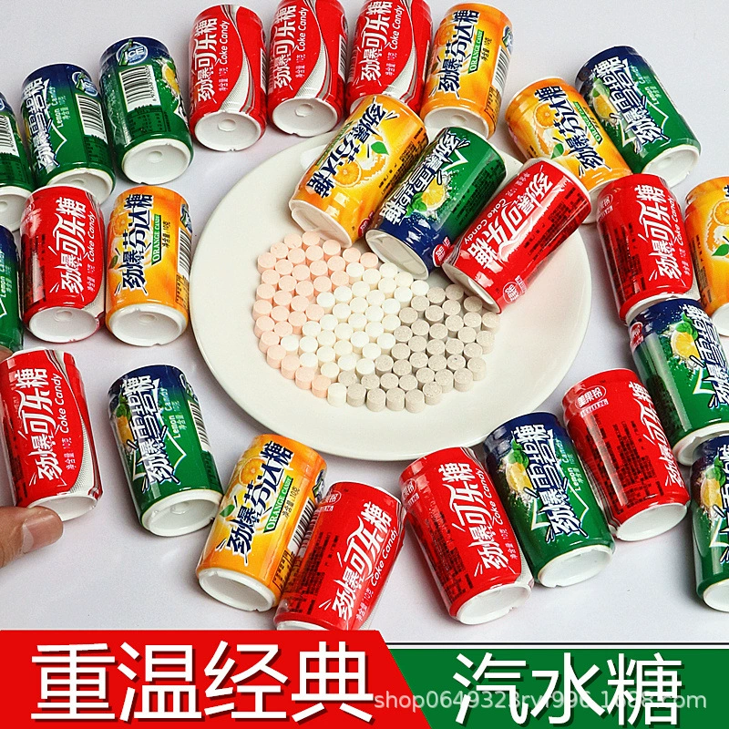 Оптовая продажа содовой конфеты, колы, Фанты, Спрайта, содовой конфеты, таблеток конфет оптом, ностальгия для тех, кто родился в 80-е и 90-е годы.