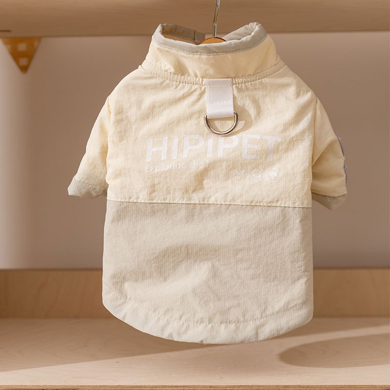 Термобелье для домашних животных→белая куртка