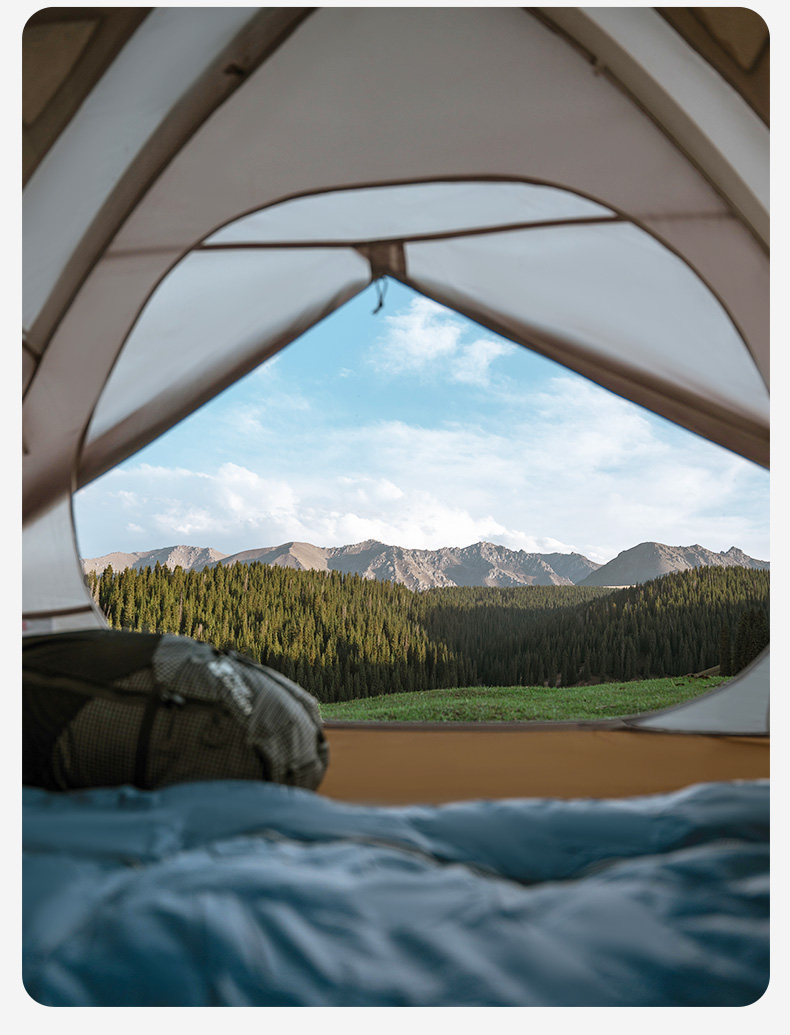 Mugaodi Lengshan Classic Series Outdoor Camping Tent Windproof and Waterproof All-Weather Professional Mountain Camping Gear