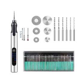 充插两用调速微雕电磨笔DIY珠宝金属玻璃刻字蛋雕精密雕刻机182