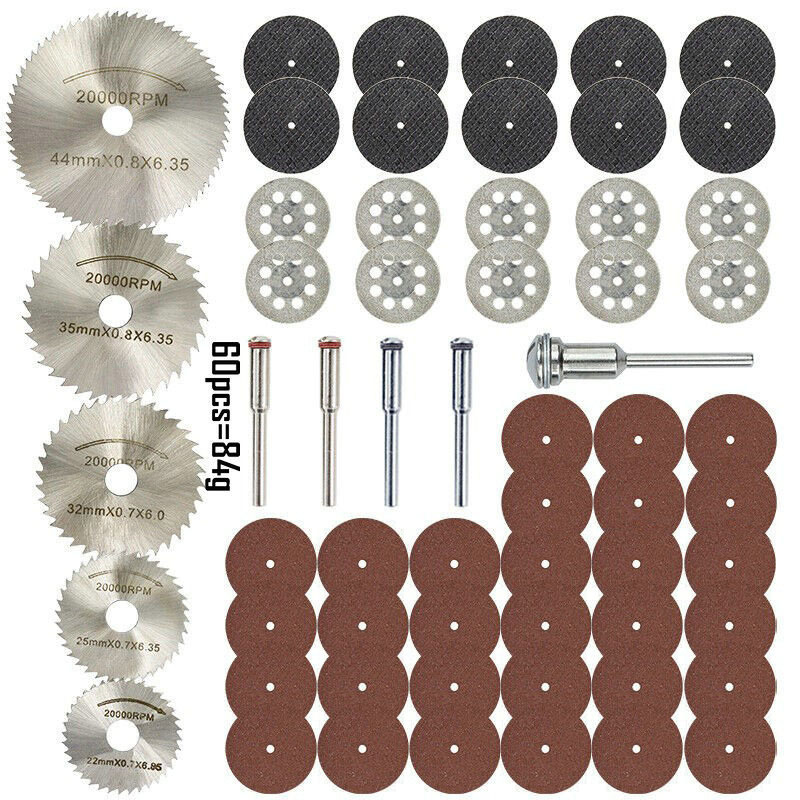牙磨锯片圆锯片迷你网纹片微型木工金属切割片电磨切割片组合套装