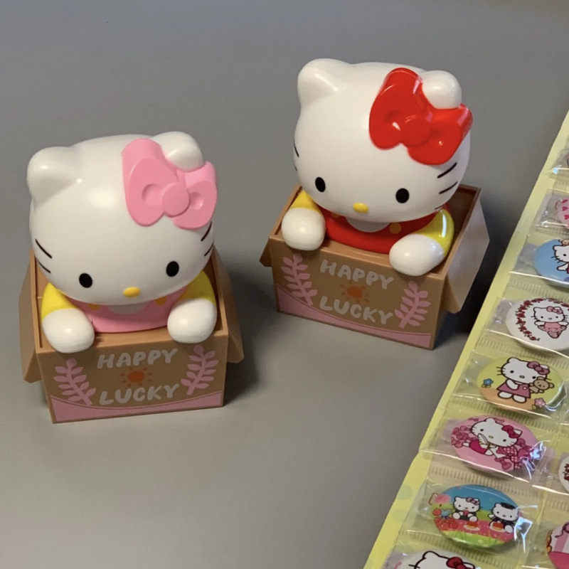 卡通凯蒂车载HelloKitty可爱汽车公仔装饰中控台摆件|undefined