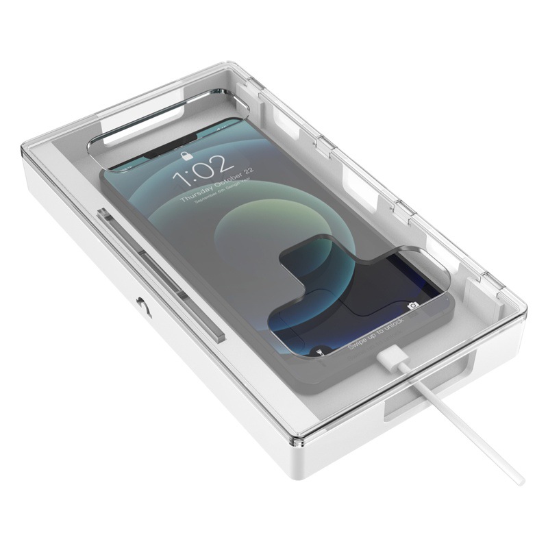 Transfronterizo en stock teléfono móvil prisión teléfono móvil titular jaula teléfono móvil Control de teléfono móvil mejorar la autodisciplina del estudiante bloqueo del teléfono móvil