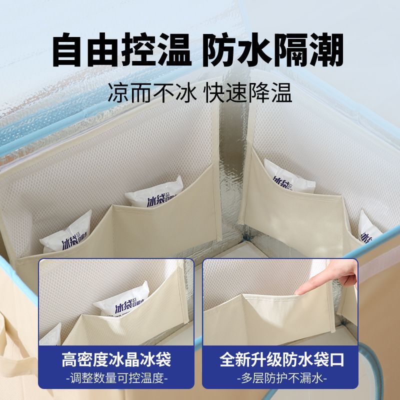 Habitación con aire acondicionado para gatos de verano, nido de hielo, artefacto de enfriamiento para perros, iglú de prevención de insolación para mascotas, nido para gatos portátil extraíble y lavable