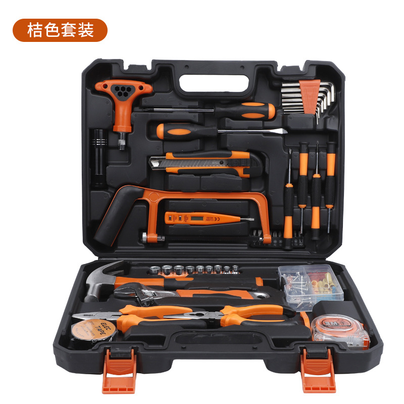 Suministro directo de fábrica herramientas de hardware traje combinación herramientas de reparación del hogar manual de herramientas caja de herramientas conjunto completo