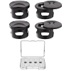 G48-Black 4PCS)