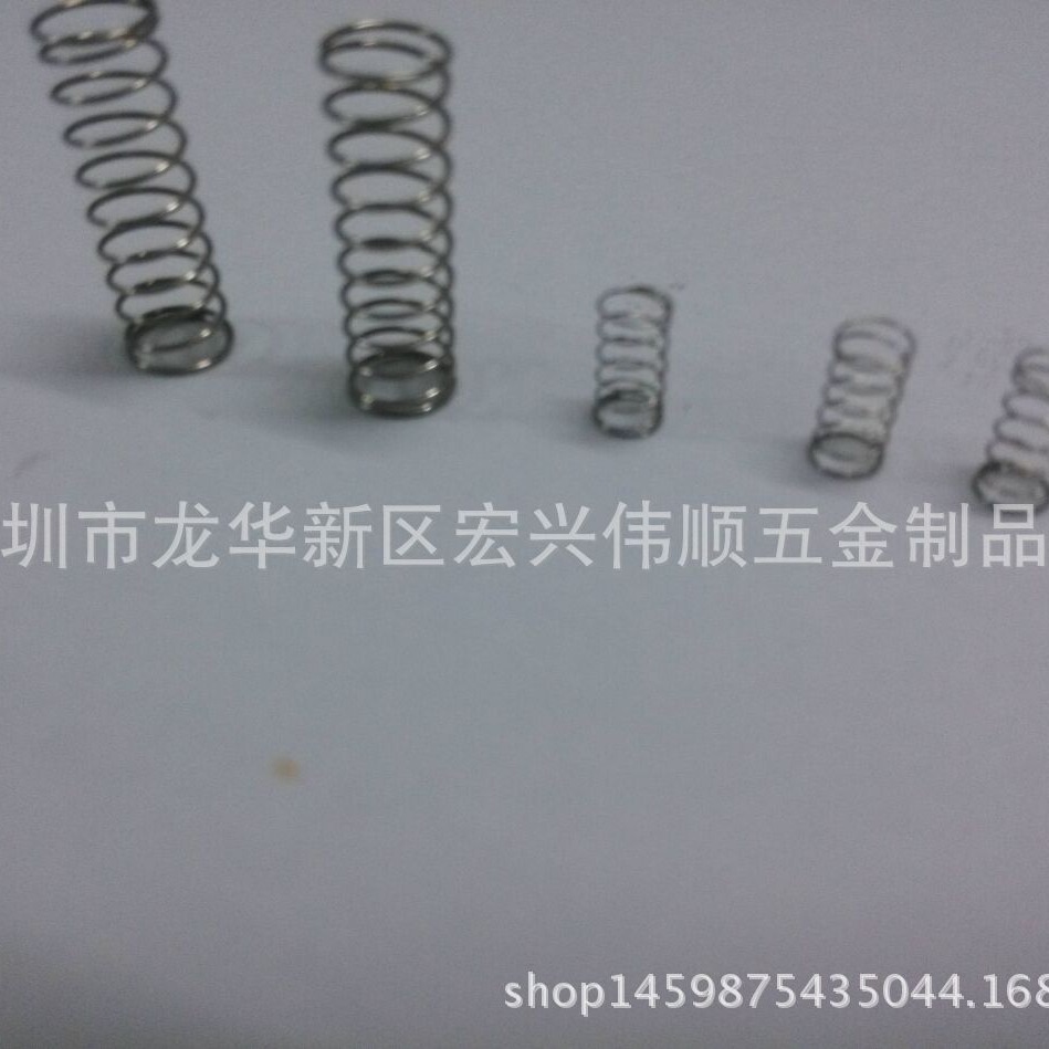 精密弹簧厂家平湖微小震动感应弹簧 计步器弹簧 新款鞋带小扭簧