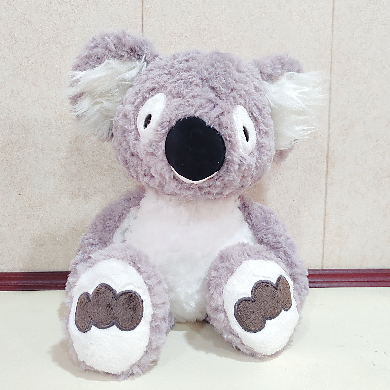 Juguetes de peluche de animales del bosque, león, elefante, mono, tigre, muñeco, juguete de parque, regalo, venta al por mayor transfronteriza