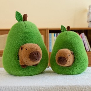 New Style Stealing Apogo Capybara Doll Plush Toy Girl Companion Doll Cauchy Capibala Doll