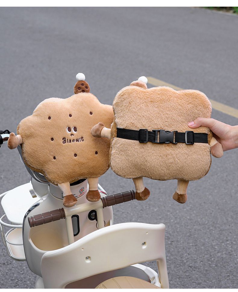 Electric Vehicle Anti-Collision Head Protection Pad, Baby Front-Mounted Child Seat Anti-Collision Pad, Electric Scooter Thickened Protective Pad, Universal