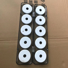 主線軸盒7厘米大軸泡沫軸盒主線收納盒硅膠魚線盒漁具盒批發