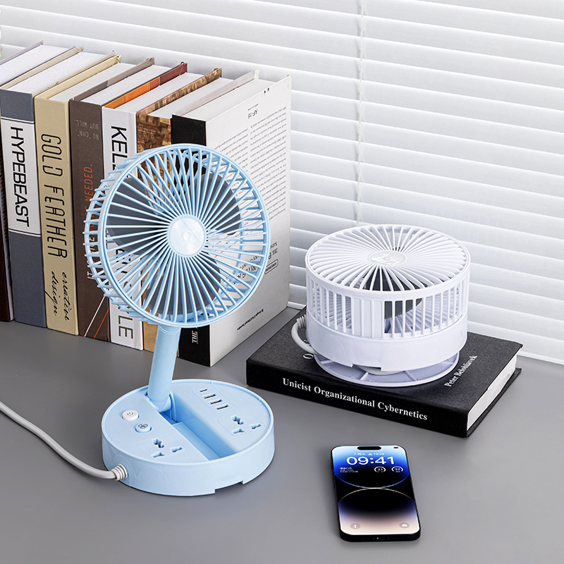 Verano con enchufe de ventilador USB TYPE-C pequeño ventilador tablero de enchufe tablero de escritorio portátil