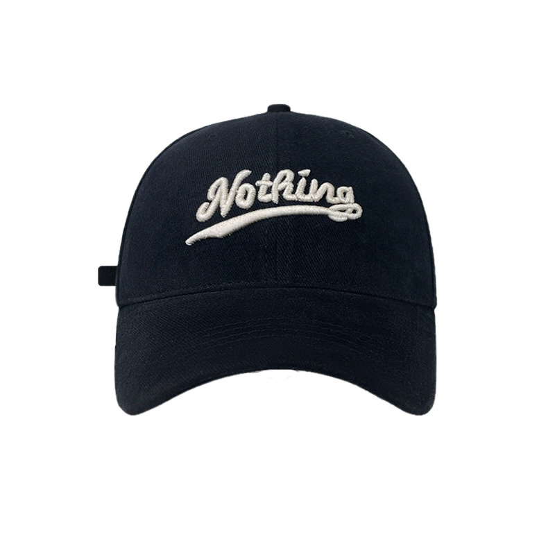 Baseball cap, hat, with embroidery, Korean style