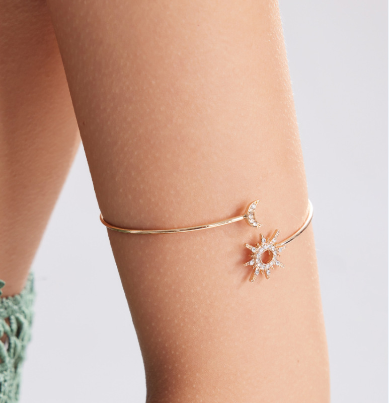 欧米のクロスボーダーにジルコンを入れて、ブレスレットを開けます。