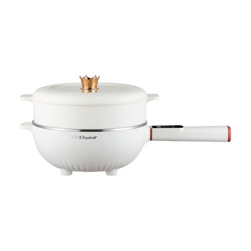 Rongshida Brand 304 Stainless Steel Electric Wok Multifunctional Honeycomb Non-stick Cooker Household Electric Hot Pot Gift Wholesale