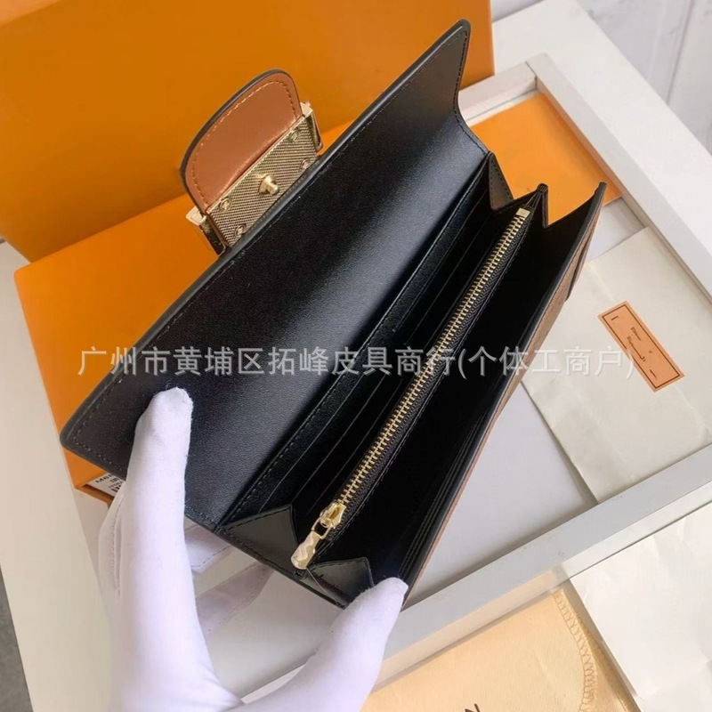 跨境2025新款达芙妮短款钱夹卡包轻奢百搭女士长款钱包多卡位钱夹|undefined