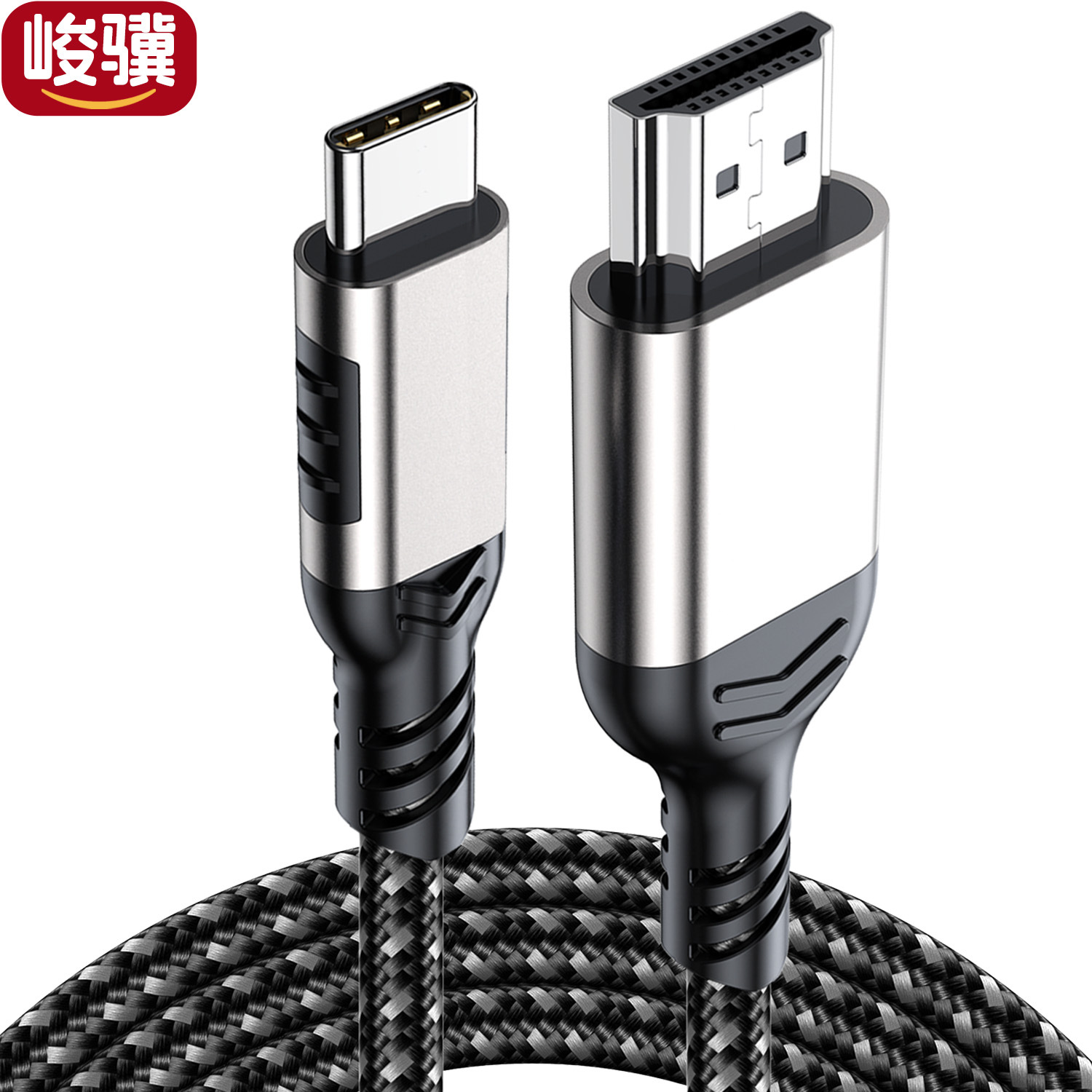 Cable tipo c a HDMI para computadora portátil monitor externo cable de pantalla de proyección de alta definición 4K con cable de pantalla carcasa de aluminio image 14
