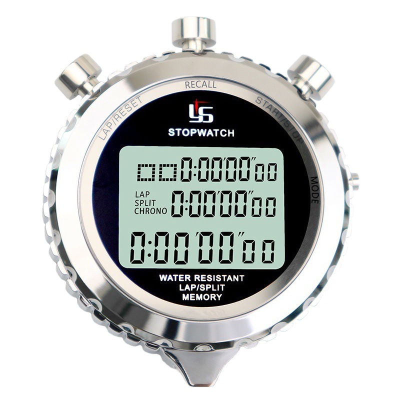 Fábrica al por mayor Holy marca de metal YS-510 cronómetro tres filas 10 canales 100 pista y entrenamiento de campo temporizador electrónico