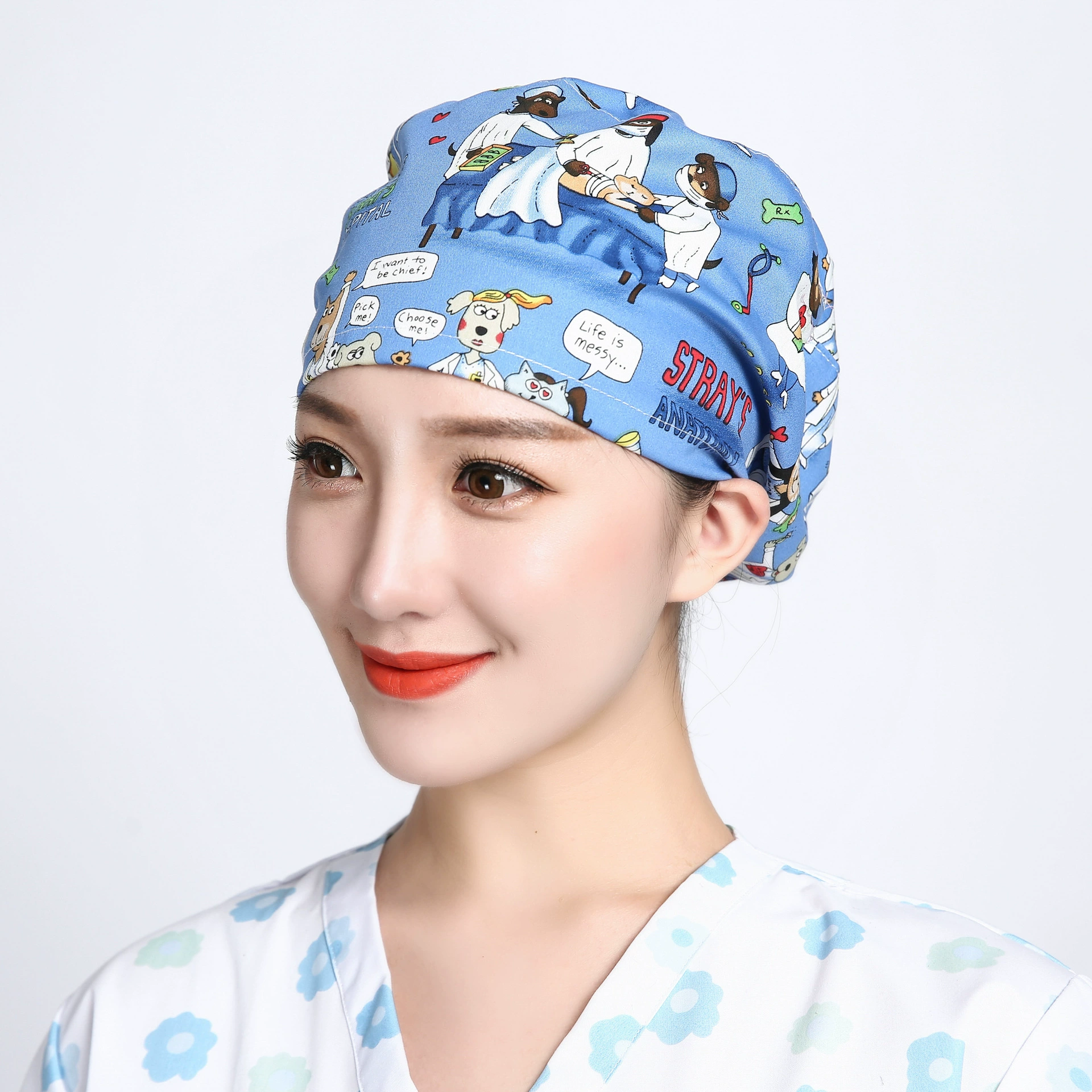 Doctor uniform, thin textile nurse uniform, city style
