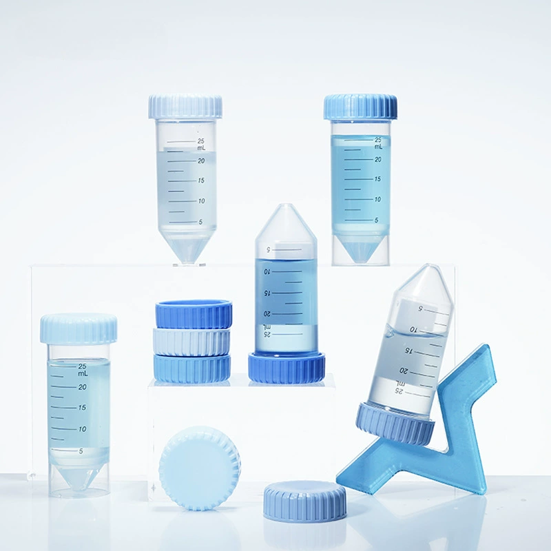 Центрифужные пробирки 25 мл/50 мл, медицинского класса, высокоскоростные, лабораторного класса, стерильные, с плоским дном, можно хранить вертикально, подходят для дозирования, вертикальная конструкция.