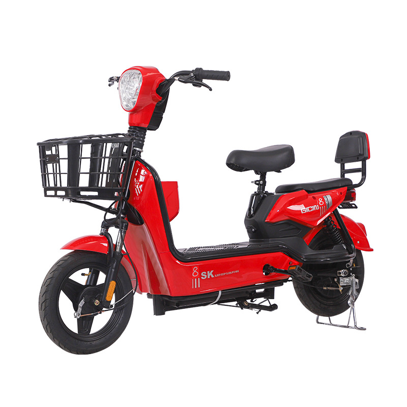 Nuevo automóvil eléctrico de larga duración doméstico de dos ruedas eléctrico bicicletas transfronterizas para adultos, niñas y niñas coche de batería