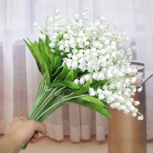 (Wholesale), artificial plant, white decorative flowers for home use, high-quality style