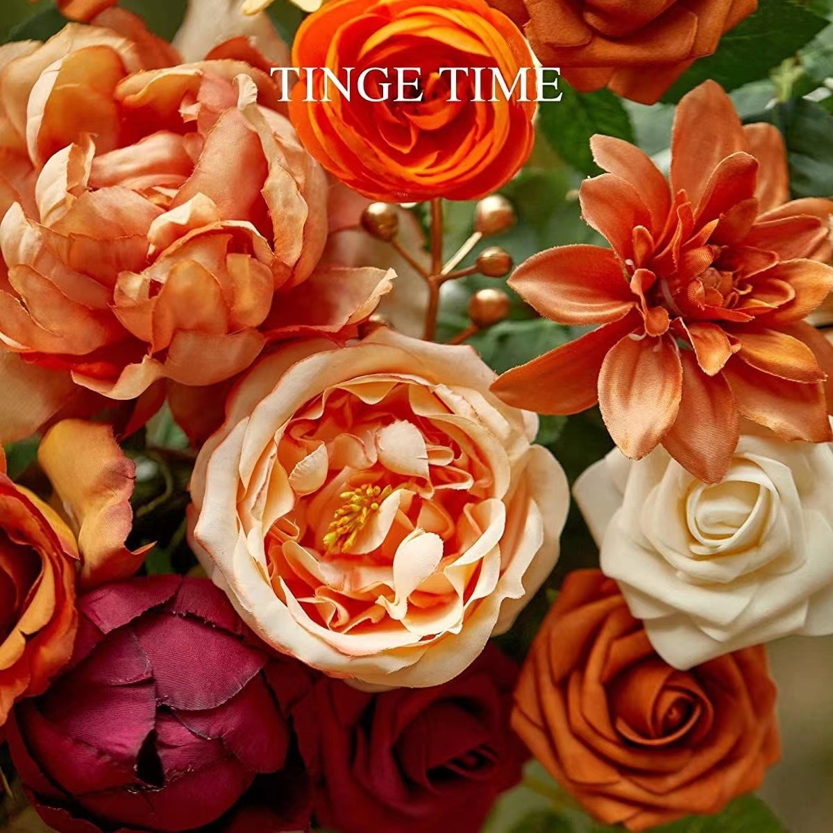 Guía de flores artificiales para boda