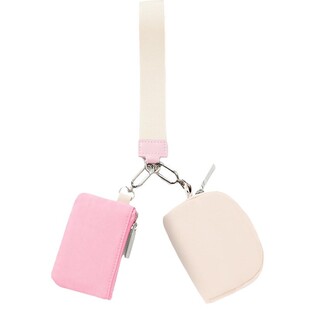 New Cross-border LULU Same Style Wrist Coin Purse Sports Key Bag Portable Card Bag Bank Card Storage Bag