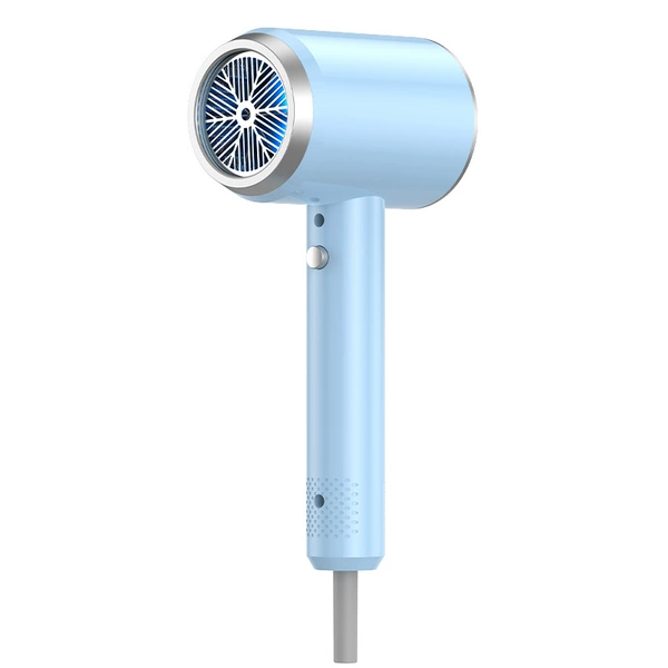 Hot and hot key blue hair dryer