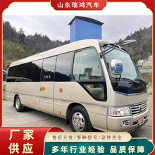 二手丰田考斯特23座木地板豪华商务19座旅游客车19座仿考斯特客车