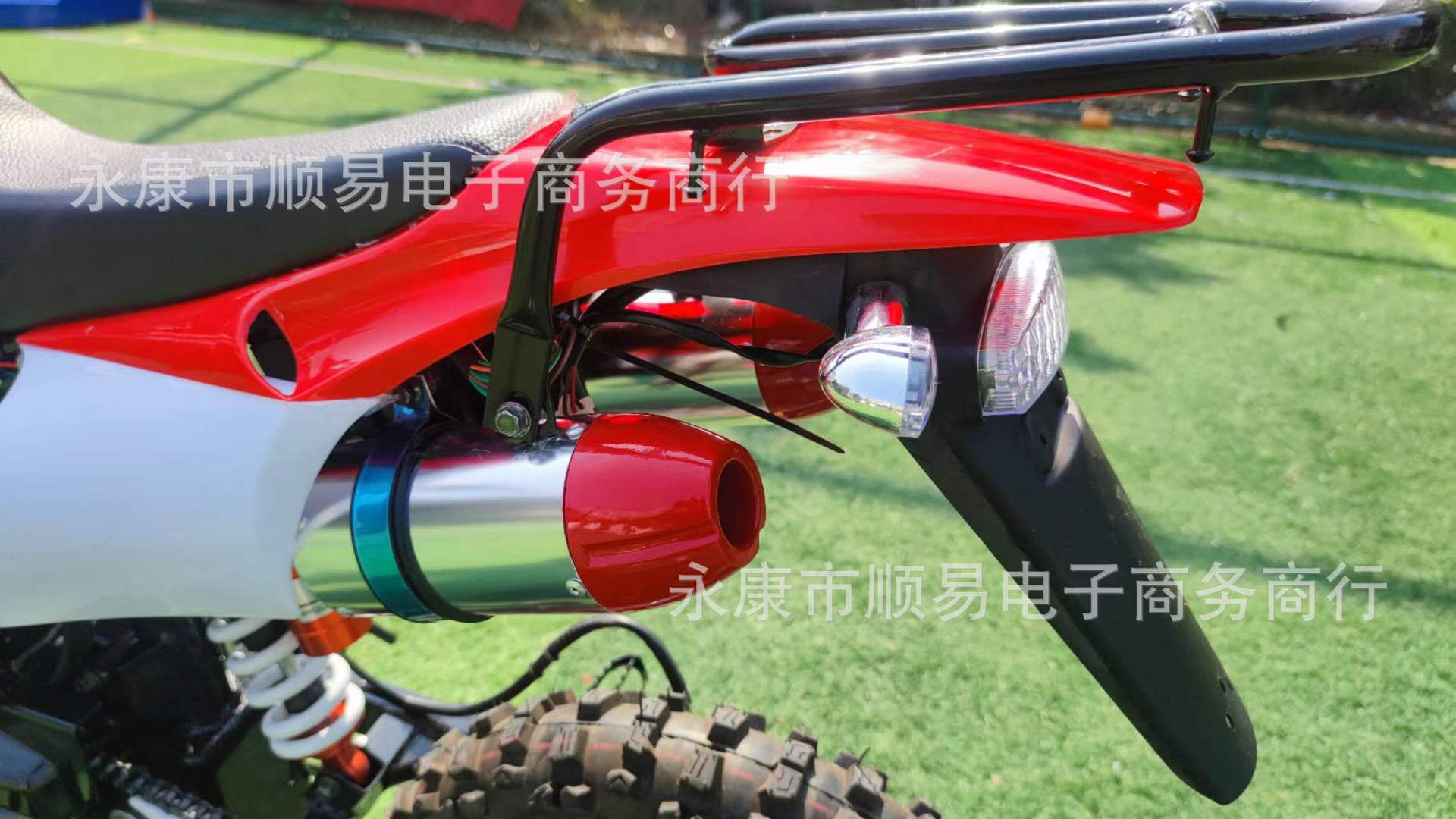 Two-Wheeled Off-Road Motorcycle 150C Adult Gasoline Mini Mountain Bike All-Terrain Venue Road Race