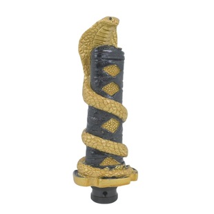 Car Serpentine Samurai Gear Head Long Japanese Samurai Gear Shift Handle Personalized Gear Handle Head
