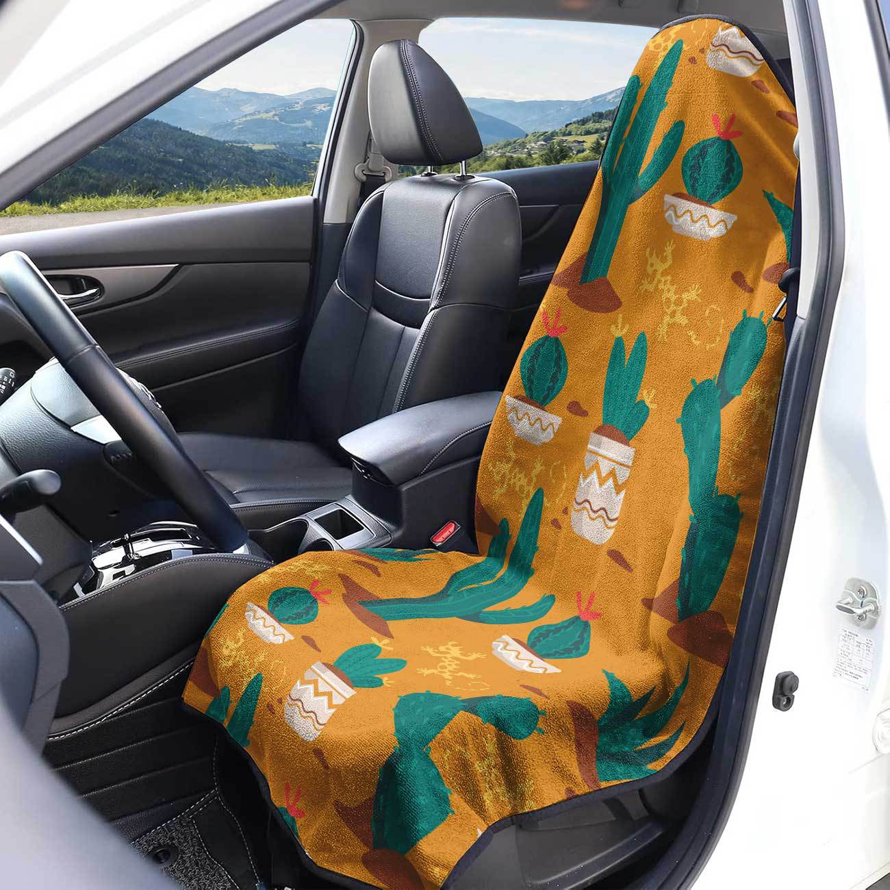 Car seat towel cover front seat protector suitable for gym and exercise, universal for all seasons, car use 96