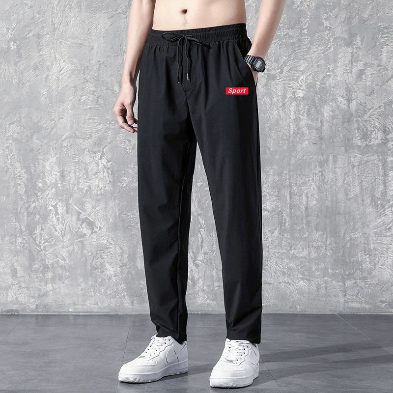 Мужские casual штаны, свободные прямые и джоггеры, корейский тренд, большие размеры M–8XL