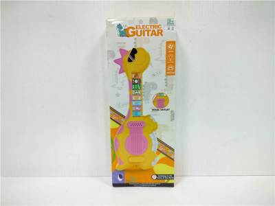 노란색 공룡 기타