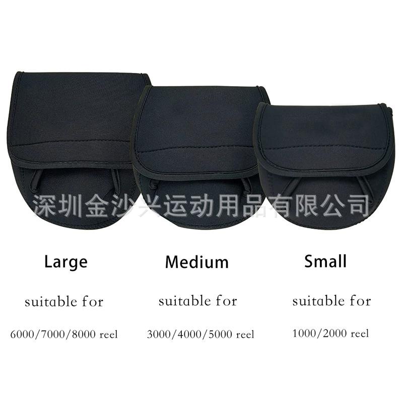 Black protective case drop-shaped, fishing line, Amazon