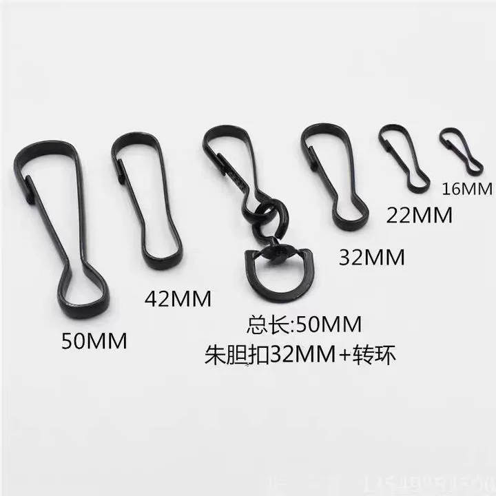 Оптовая Продажа с фабрики Металлическая свинья Пряжка багажная одежда Аппаратные аксессуары ключ Zhu Dan пряжка простой эластичный крючок пряжка