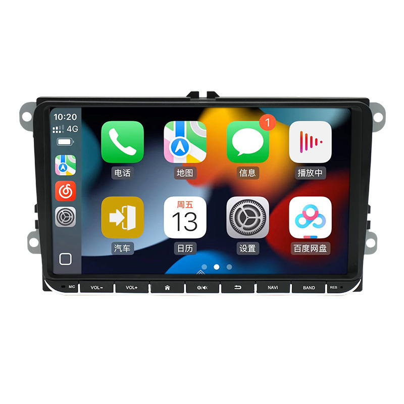 Cross-Border Exclusive Supply for Volkswagen 9inch Car-Mounted Android Navigation Gps All-In-One Device with Carplay Large-Screen Central Control Smart System Cross-Border Exclusive Supply for Volkswagen 9inch Car-Mounted Android Navigation Gps All-In-One Device with Carplay Large-Screen Central Control Smart System