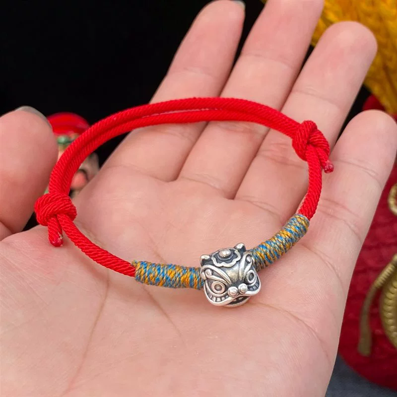 Retro woven bracelet, accessory, Chinese style, 2023, high-quality style