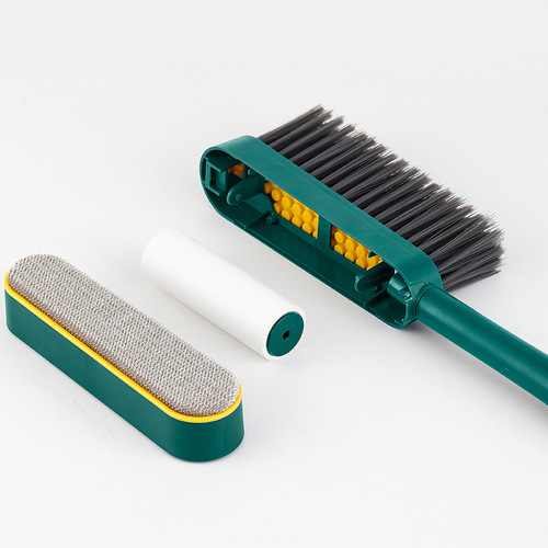 Multifunctional bed brush three-in-one lint stick household long-handled soft bristle bed sweeping brush electrostatic bristle bristle brush cleaning broom