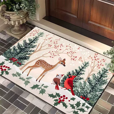 Home Entrance and Easy Care and — Avtomobil döşəmə paspasları - christmas-09-4060-crystal-velvet