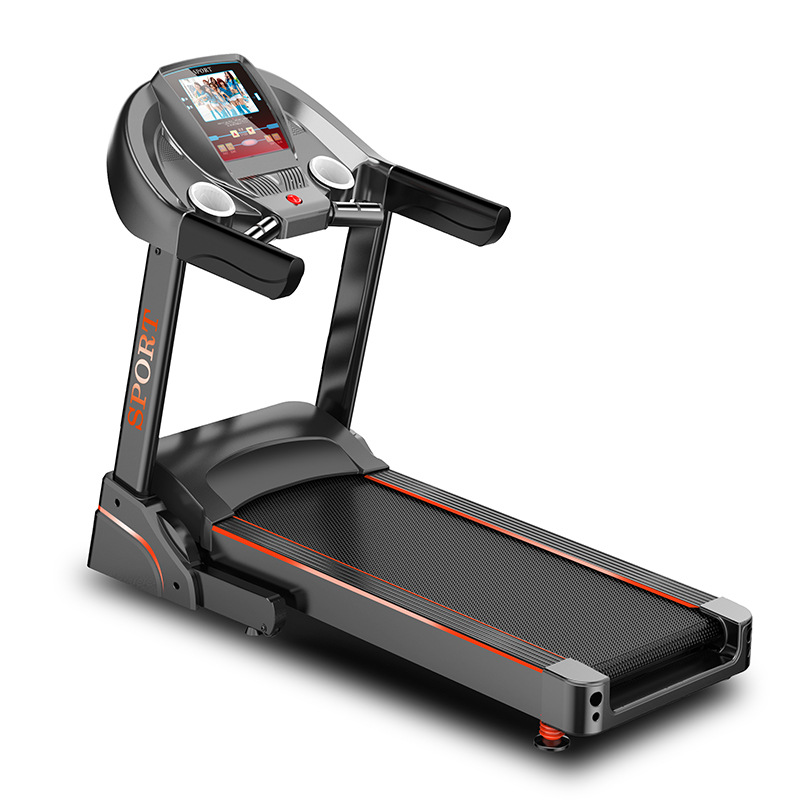 Suministro transfronterizo caminadora gimnasio casa caminando máquina Bluetooth pantalla grande grado comercial fitness caminadora