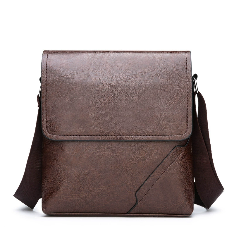 Polyurethane one-shoulder bag, capacious shoulder bag for leisure, backpack, Korean style