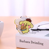 Cartoon anime cute windy two -sided acrylic PP clip