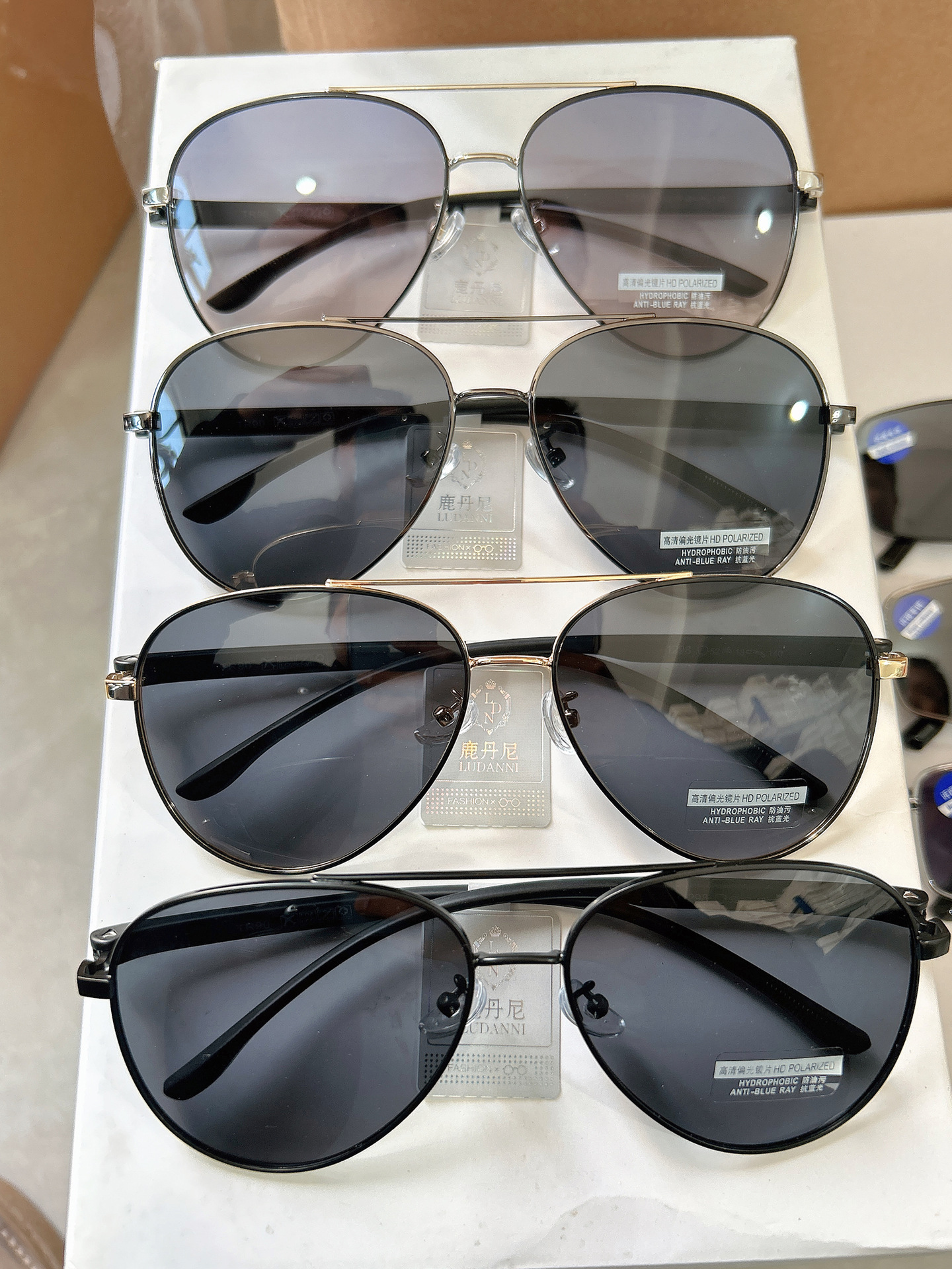 Polarisierte Herrensonnenbrillen mit Myopielinsen, Fahrsonnenbrillen, Outdoor-Angelbrille, neue Sonnenbrillen zum Großhandelspreis mit anpassbaren Optionen