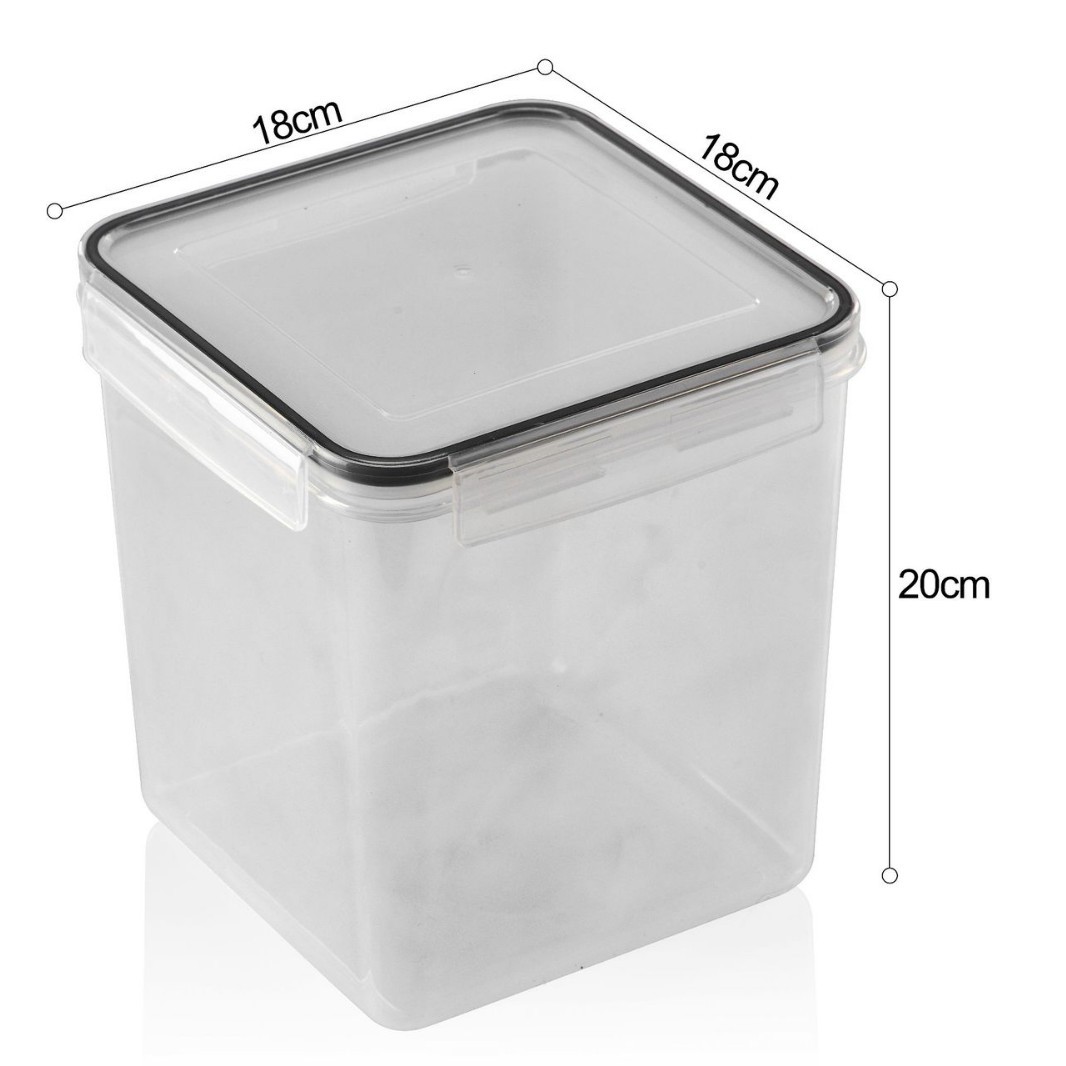 Caja de almacenamiento de juego transfronterizo Tanque sellado de cocina Refrigerador de plástico PP sellado transparente Caja de almacenamiento de alimentos nuevos